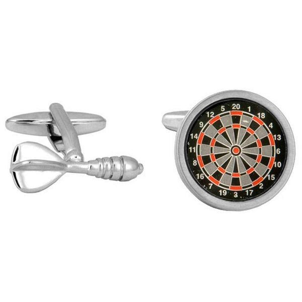 david van hagen Black Dart Board and Dart Cufflinks