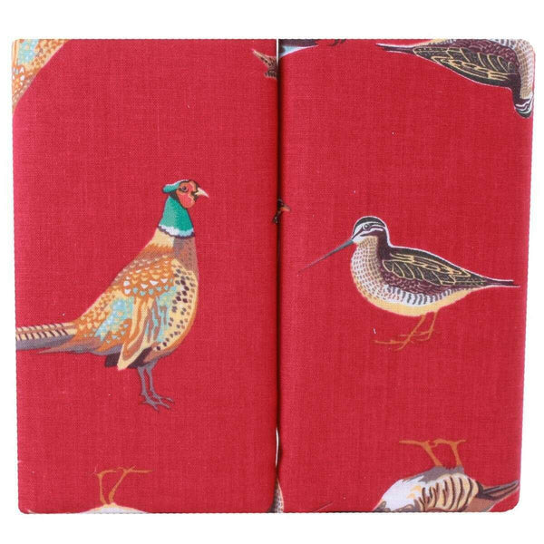 david van hagen Burgundy Game Birds 2 Pack Handkerchief
