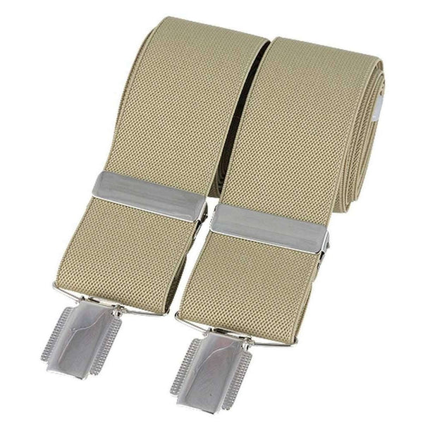 david van hagen Beige Plain 35mm Clip Braces