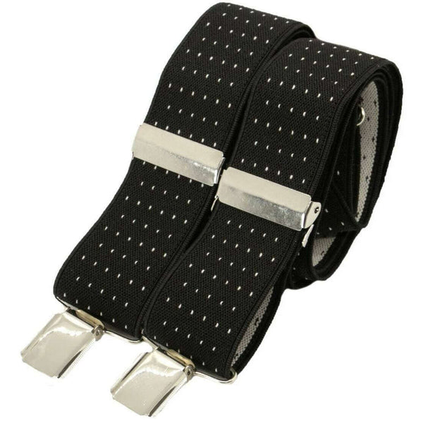 david van hagen Black Polka Dot 35mm Braces