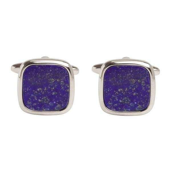 david van hagen Blue Lapis Lazuli Square Cufflinks