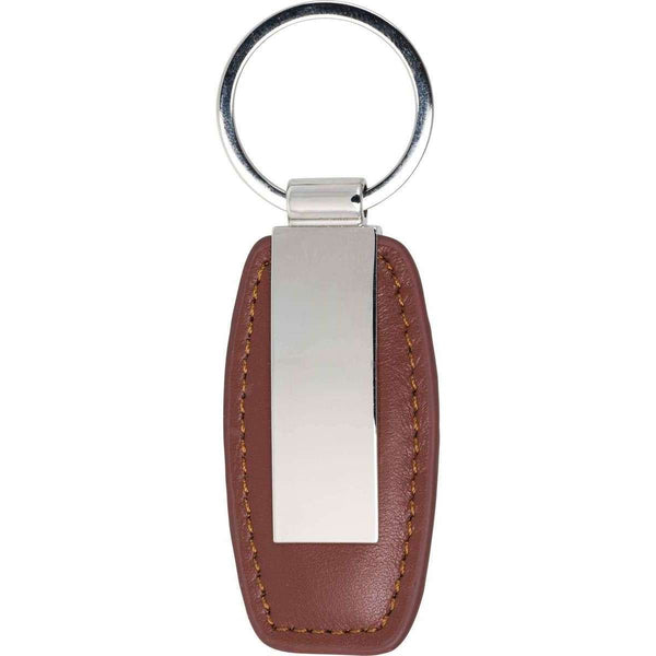 david van hagen Brown Leather Keyring