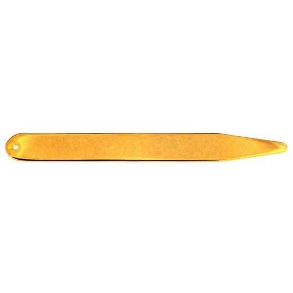 david van hagen Gold Gold Plated Collar Stiffeners