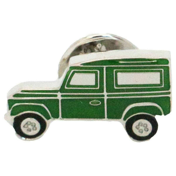 david van hagen Green Land Vehicle Lapel Pin