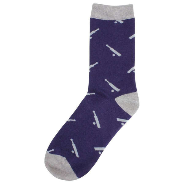 david van hagen Navy Cricket Bat and Ball Socks