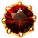 david van hagen Red Garnet 9ct Tie Tacs