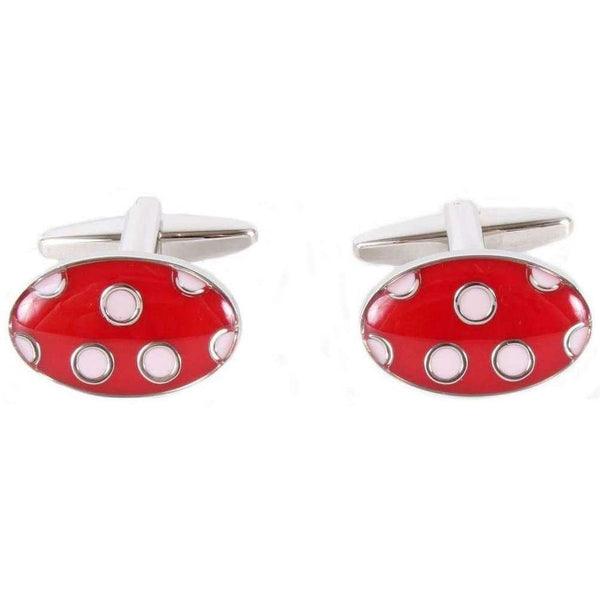 david van hagen Red Spot Cufflinks