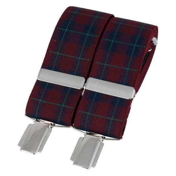 david van hagen Red Tartan Braces