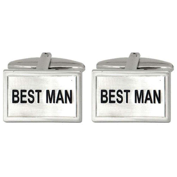 david van hagen Silver Best Man Cufflinks