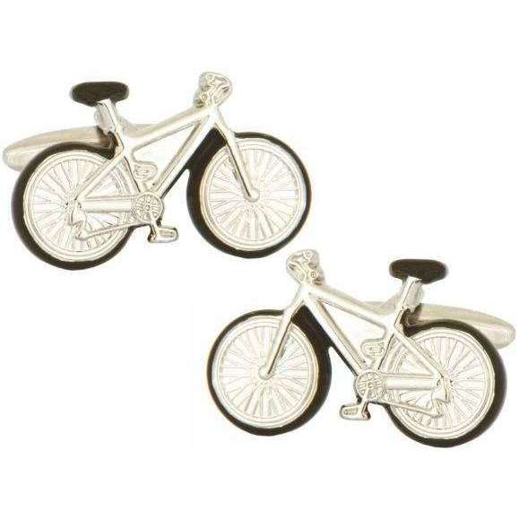 david van hagen Silver Bicycle Cufflinks