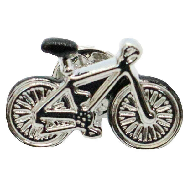 david van hagen Silver Bicycle Lapel Pin