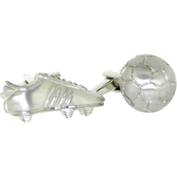david van hagen Silver Football Boot Cufflinks