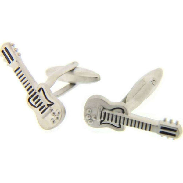 david van hagen Silver Guitar Cufflinks