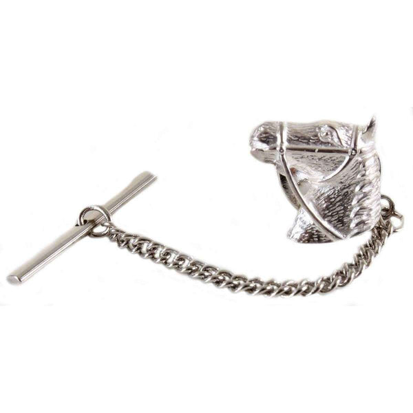 david van hagen Silver Horse Head Tie Tac
