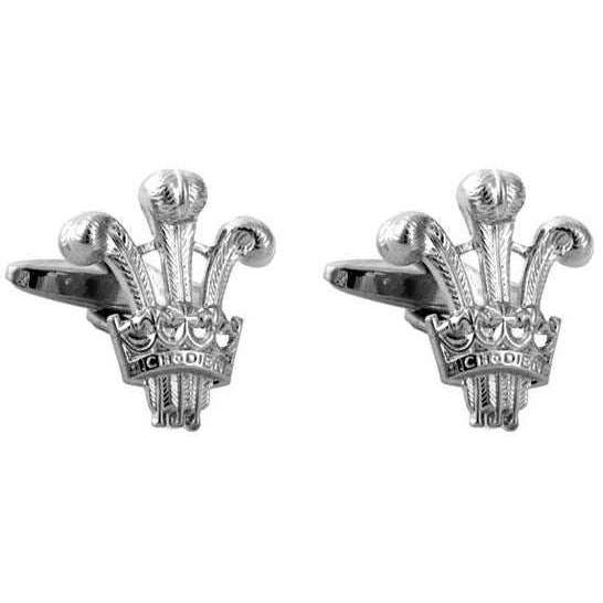 david van hagen Silver Prince of Wales Cufflinks