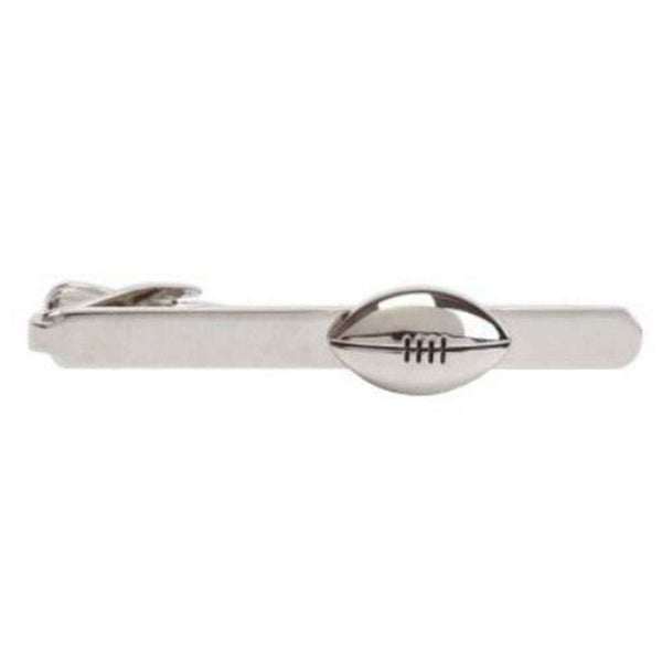 david van hagen Silver Rugby Ball Tie Clip