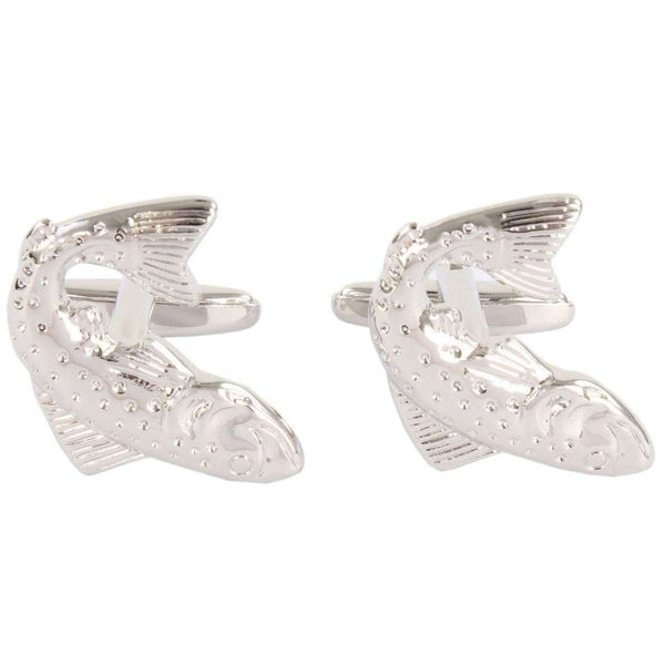 david van hagen Silver Salmon Cufflinks