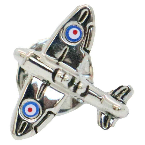 david van hagen Silver Spitfire Lapel Pin