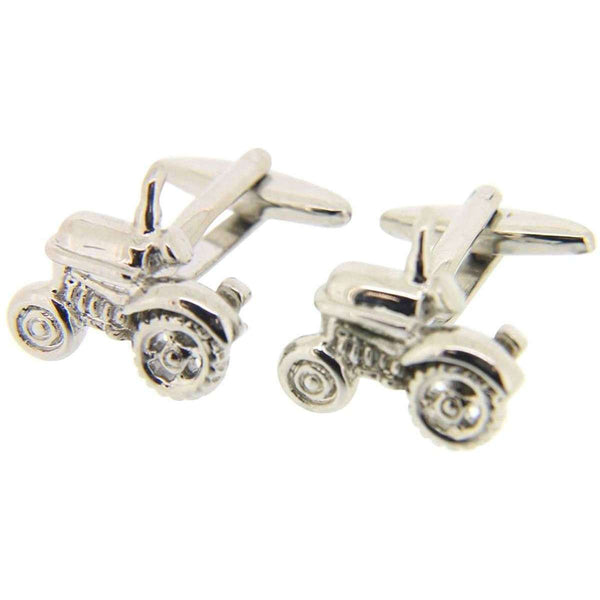 david van hagen Silver Tractor Country Cufflinks