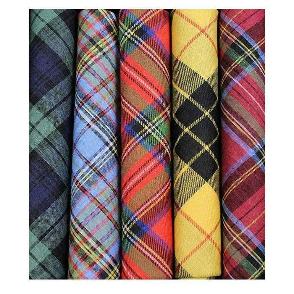 david van hagen Multi-colour Luxury Cotton Taratan 5 Pack Handkerchiefs