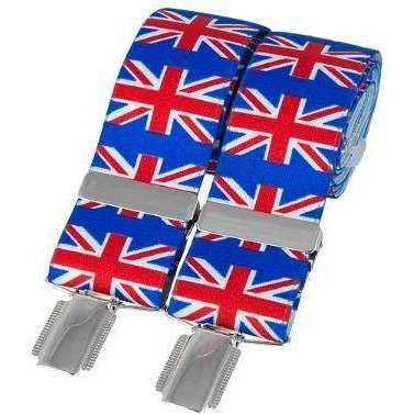 david van hagen Red Classic Union Jack Fashion Brace