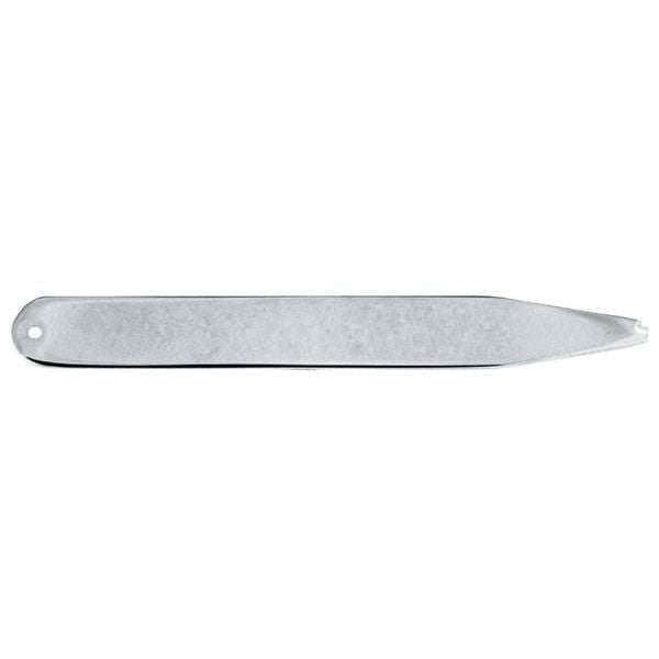 david van hagen Silver Rhodium Plated Collar Stiffeners