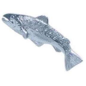 david van hagen Silver Trout Fish Sterling Silver Tie Tacs