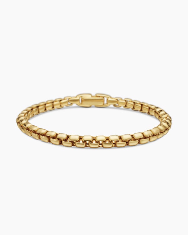 david van hagen Box Chain Bracelet 18K Yellow Gold 5mm david van hagen Box Chain Bracelet 18K Yellow Gold 5mm