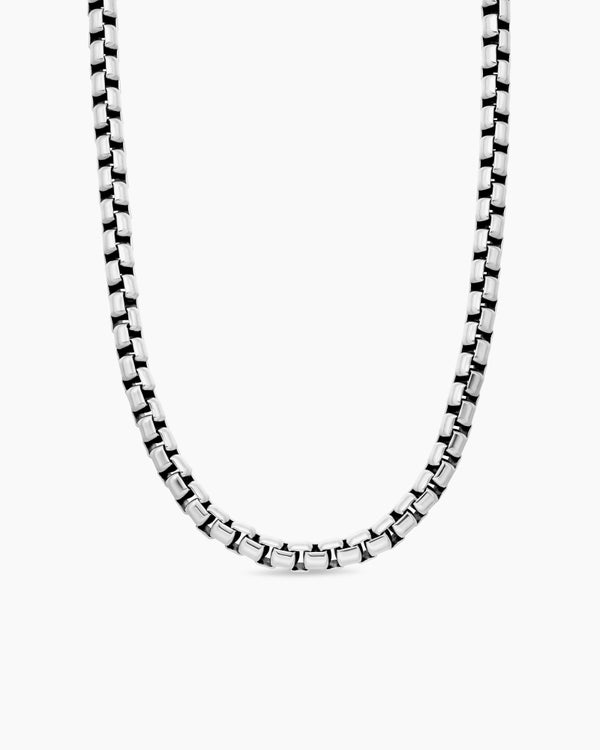 david van hagen Box Chain Necklace Sterling Silver 7.3mm