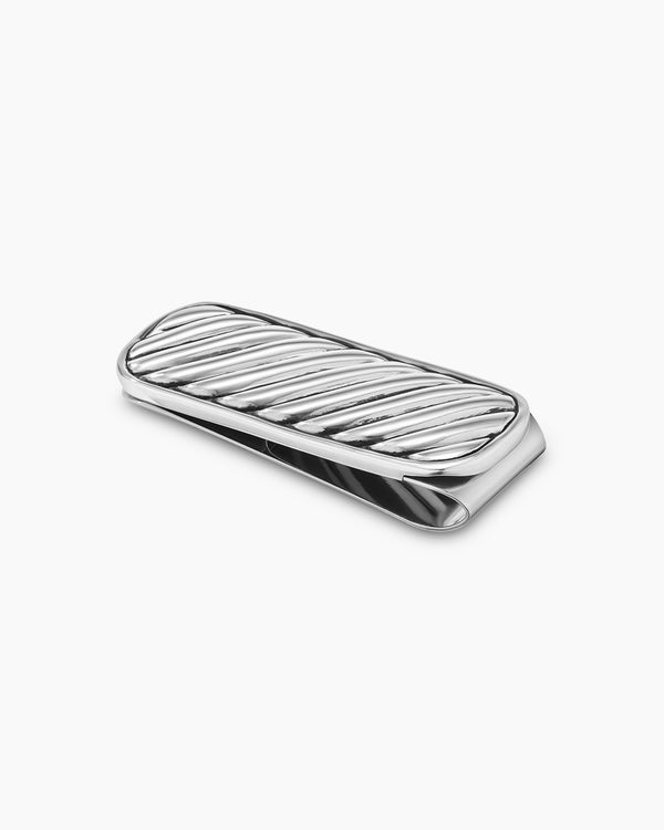 David Van Hagen Cable Money Clip Sterling Silver 51mm