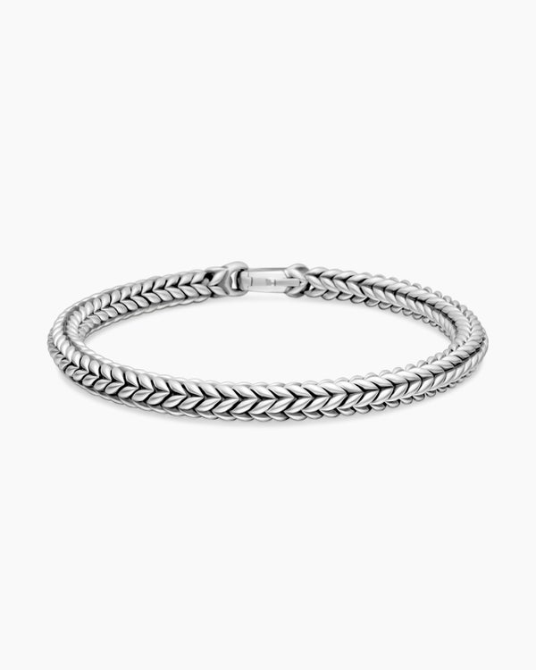 david van hagen Chevron Bead Bracelet Sterling Silver 6mm david van hagen Chevron Bead Bracelet Sterling Silver 6mm