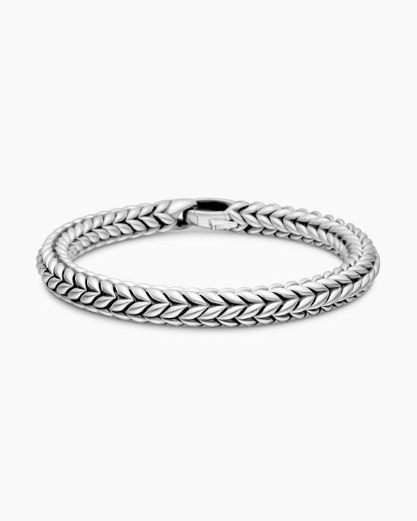 david van hagen Chevron Bead Bracelet Sterling Silver 8mm david van hagen Chevron Bead Bracelet Sterling Silver 8mm