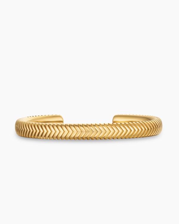 david van hagen Chevron Cuff Bracelet 18K Yellow Gold 8mm david van hagen Chevron Cuff Bracelet 18K Yellow Gold 8mm