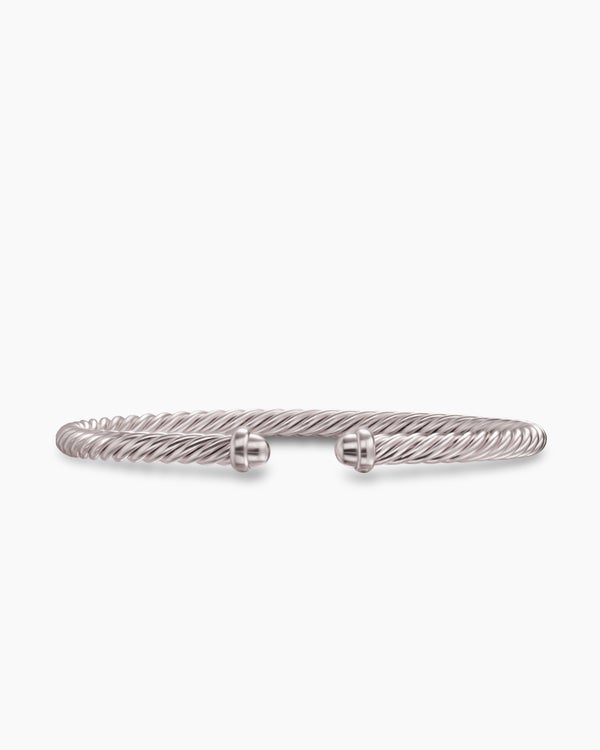 david van hagen Classic Cable Bracelet Sand Aluminum 4mm