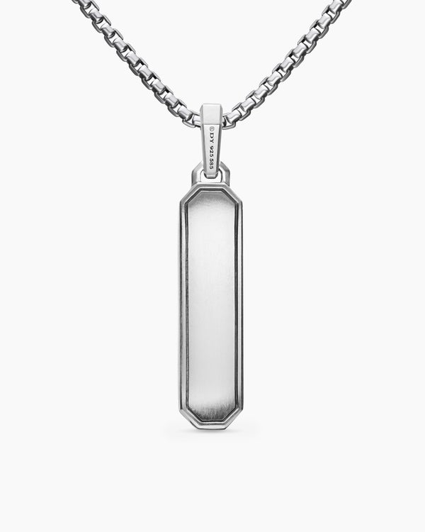 David Van Hagen Courage Amulet Sterling Silver With 14K Yellow Gold 35mm