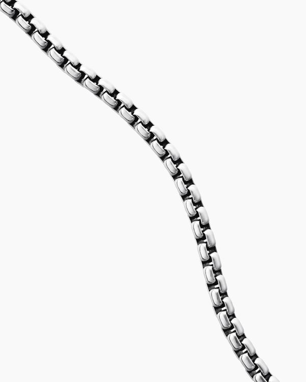 David Van Hagen Cross Station Necklace Sterling Silver With Black Diamonds 5mm