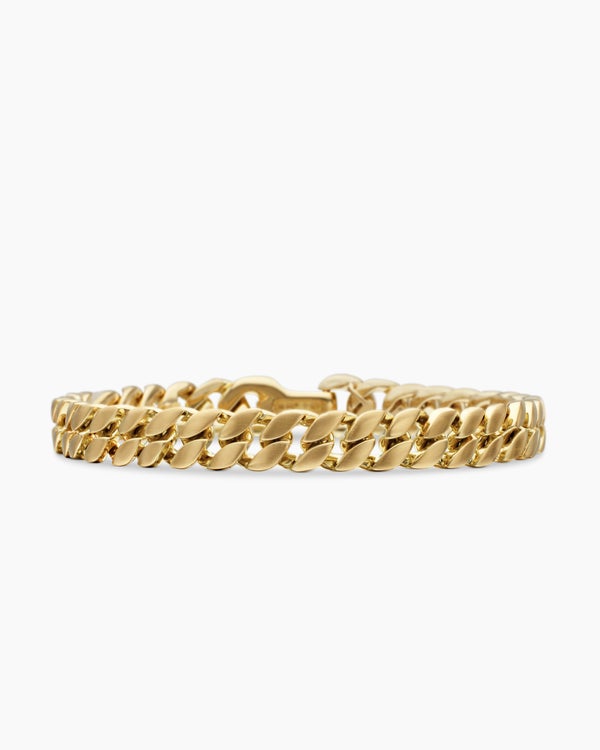 david van hagen Curb Chain Bracelet 18K Yellow Gold 8mm david van hagen Curb Chain Bracelet 18K Yellow Gold 8mm