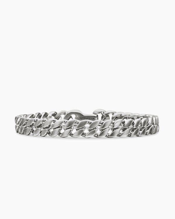 david van hagen Curb Chain Bracelet Sterling Silver 8mm