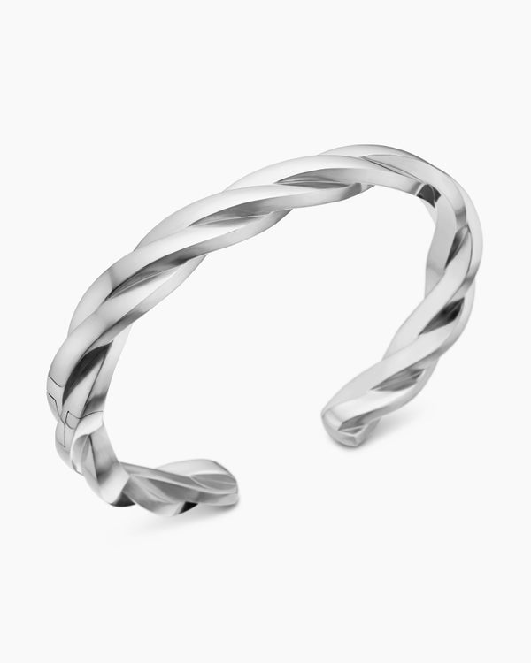 David Van Hagen DY Helios™ Cuff Bracelet Sterling Silver 9mm