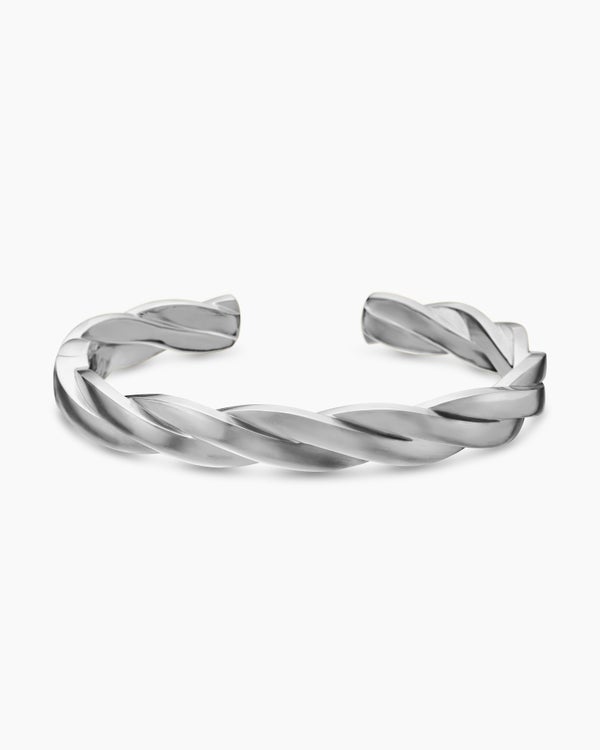 David Van Hagen DY Helios™ Cuff Bracelet Sterling Silver 9mm