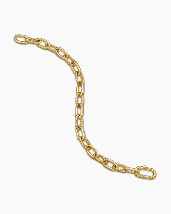 David Van Hagen DY Madison ® Chain Bracelet 18K Yellow Gold 8.5mm