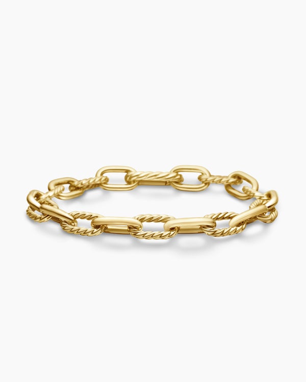 david van hagen DY Madison ® Chain Bracelet 18K Yellow Gold 8.5mm david van hagen DY Madison ® Chain Bracelet 18K Yellow Gold 8.5mm