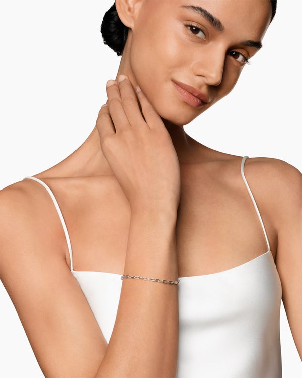 David Van Hagen DY Madison ® Chain Bracelet Sterling Silver 3mm