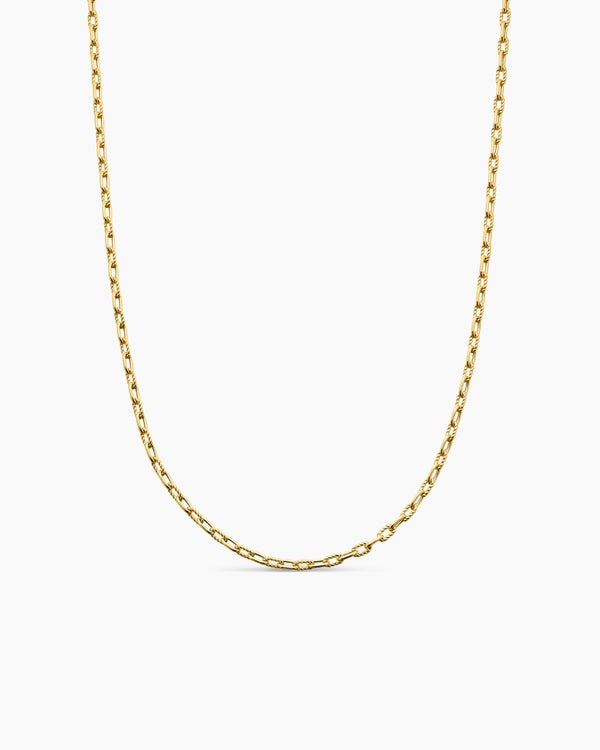 david van hagen DY Madison ® Chain Necklace 18K Yellow Gold 3mm