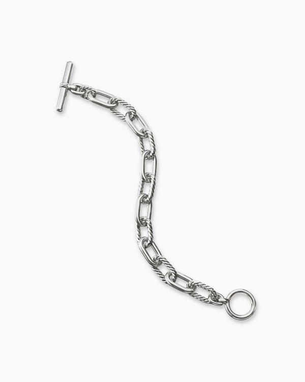 David Van Hagen DY Madison ® Toggle Chain Bracelet Sterling Silver 11mm