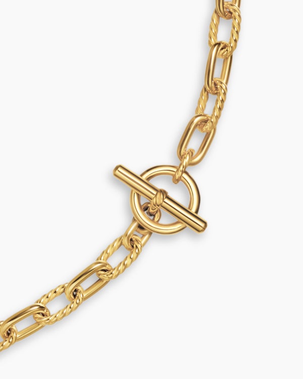David Van Hagen DY Madison ® Toggle Chain Necklace 18K Yellow Gold 5.5mm