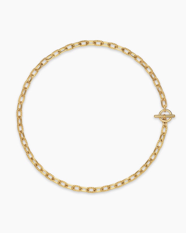 david van hagen DY Madison ® Toggle Chain Necklace 18K Yellow Gold 5.5mm