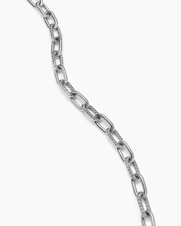 David Van Hagen DY Madison ® Toggle Chain Necklace Sterling Silver With 18K Yellow Gold 11mm
