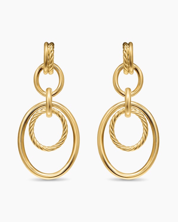 david van hagen DY Mercer ® Mobile Drop Earrings 18K Yellow Gold 65.7mm