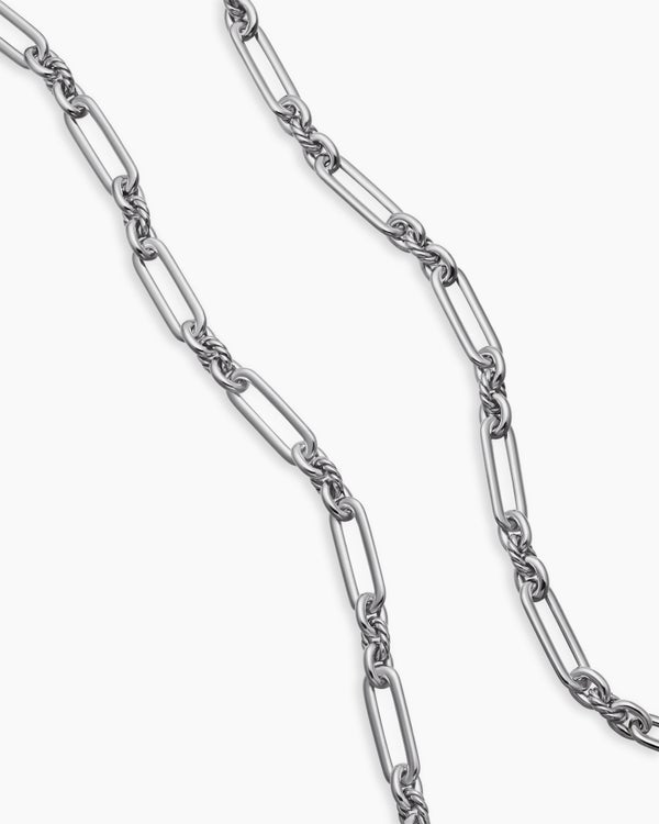 David Van Hagen Lexington Chain Necklace Sterling Silver 7mm